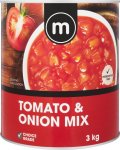 M Tomato & Onion Mix Vegetables
