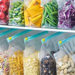 20PCS Sealed Storage Bag Refrigerator Food Special Preservation Bag Zipper Style Sliding Lock Food Bag Sealed Storage Self Seali