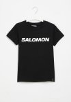 Salomon Core Logo Short Sleeve Tee - Black