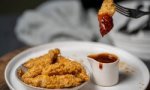 Crispy Chicken Tenders Snack With Bbq Sauce 150G