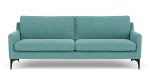 Slip Cover For Anna 3 Seater Sofa Olena Aqua Cover Only Anna Sofa Sold Separately - Olena Aqua