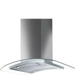 Defy 90CM Island Curved Glass Extractor DCH323