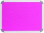 Info Board Aluminium Frame - 3000 12000MM - Pink