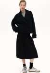 Short Trench Coat - Black