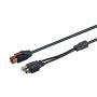 Linkqnet 4M 24V Powered USB Y-splitter Cable For Pos Printers And Terminals