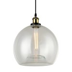 Arlo Metal And Glass Pendant Light