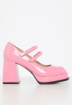 Modish Mary Jane Heel - Pink