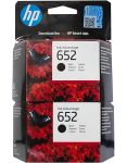 HP 652 Original Ink Cartridge Dual Blister Pack Black