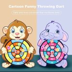 Indoor outdoor Dartboard Target Game - Perfect For Kids' Parties Christmas Halloween Gift