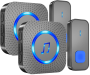 Wireless With Receivers 2 Buttons IP55 Waterproof Doorbell