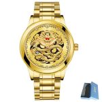 Bosck Men New Style Dragon Quartz Watch Classic Calendar Watches For Men