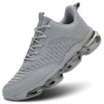 Men's Air Cushion Running Shoes Breathable Tennis Fashion Sneakers Non Slip Workout Casual Sport Shoes Gym Training Comfortable