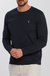 Mens Original Long Sleeve T-Shirt In Black - Black S