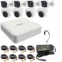 Hilook 8 Channel Dvr With 4X 1080P HD Bullet