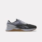 Reebok Nano X3 - UK8 / Cold Grey/core Black/ Lee