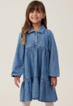 Cotton On Josie Denim Dress - Weekend Blue Wash