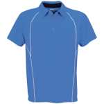 Victory Mens Golf Shirt Blue