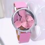 Cute Kids Cartoon Watch Fashion Casual Simple Quartz Pu Leather Women Student Girls Watch Wristwatch Ideal Choice For Gifts