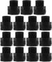 15PCS Water Tank Hose Adapter - 1/2''NPT X 3/4''GHT Garden Hose Conversion
