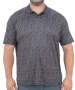 Mens Printed Dri Fit Golfer - 10XL / Blk/wht