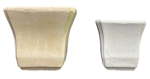 Corner Scallop Garden Pot