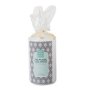 Pillar Candles Scented 2 Pack 12CM X 7CM White