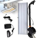 Dspdvwow Car Dent Repair Light Pdr Board Paintless Dent Repair Checking Light Reflector Line Board With LED Light And USB