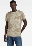 G-star Raw Line Camo Ao R T Compact Jersey O Ao - Elephant Skin Line Camo