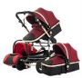 Baby Stroller 3 In 1 Portable Baby Carriage Folding Prams With Mummy Bag