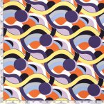 Visse Poplin Ripple Yellwo Swirl 19065-002