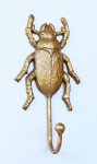 Gold Metal Beetle Hook- 20X10CM