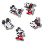 Mickey And Minnie 5 Pack Jibbitz - Licensed