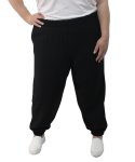 Ladies Plain Jogger - 60 Black