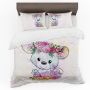 Cute Mouse Duvet Cover Set Queen