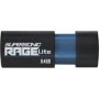 Memory Supersonic Rage Lite USB Flash Drive 64 Gb Type-a 3.2 Gen 1 3.1 Black Blue 11 G