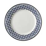 - Blue Check Dinner Plate