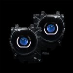 Toyota Land Cruiser 70 Series Bushdoof Bi-led Angry Eye Headlights Pair For