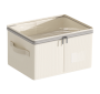 40L Large Capacity Clothing Storage Box Foldable Bedroom Storage Bin