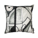 Line Drought 1 Cushion Cover