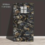 10 20PCS Self-adhesive Marble Peel & Stick Tile Wall Stickers - Waterproof & Moisture-resistant Perfect For Bathroom Makeover