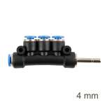AirCraft Insert Manifold Side 4-PORT Pu 4MM