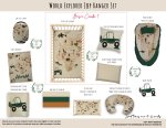 Cot Duvet Bedding World Explorer Jeep Ranger Set