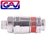 Airblock Security Magnum Coupler 3 8'MALE Two Stage Release Saftey