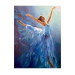 Diamond Painting Diy Kit Full Drill 40X30CM- Night Street Painting