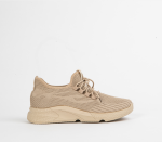 Knit Sneaker - 8 Taupe