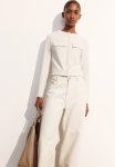 Jersey Cardigan - Light Beige