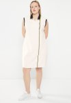 Polo Plus Lucy Printed Sl Golfer Dress - Ecru
