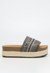 Peacan 4 Flatform - Black