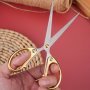 1PC Sharp Stationery Scissors Office Scissors Home Tailor Thread Cutting Handmade Paper Cutting Student Pointed Small Scissors Multifunctional Scissors For Sewing Crafts Food Scissors