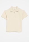 Zip-top Polo Shirt - Natural White